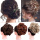 Scrunchie Combs Bun Curly Updo Hairpieces for Women